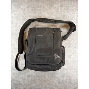 Travelon Anti Theft Messenger Bag Black RFID Blocking Crossbody Travel Shoulder